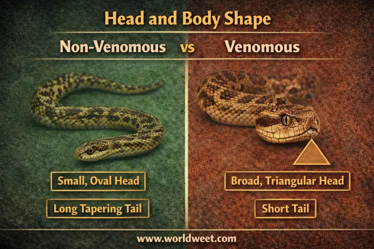 How To Tell Venomous Snakes From Non-venomous Ones 4