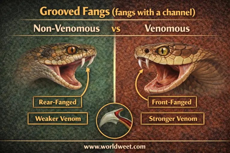 How To Tell Venomous Snakes From Non-venomous Ones 7