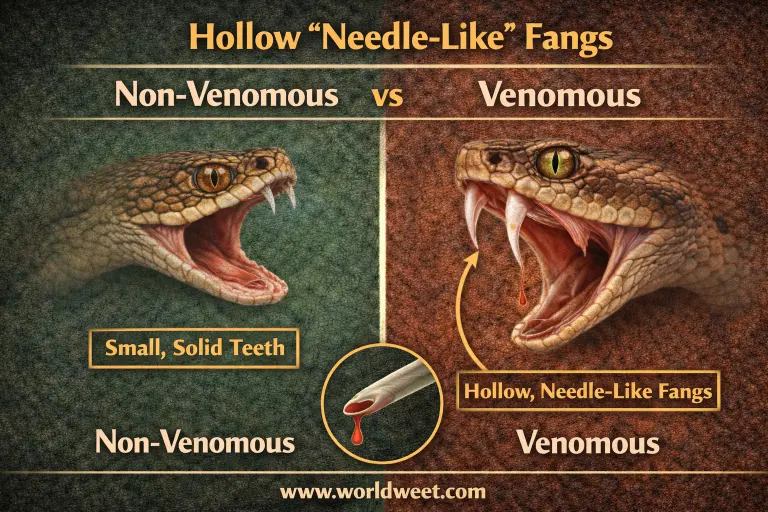 How To Tell Venomous Snakes From Non-venomous Ones 8