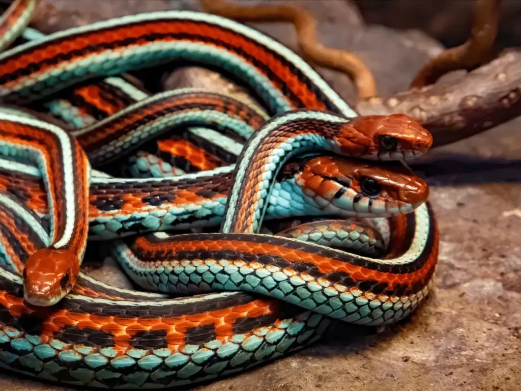 Blue Garter Snake 5