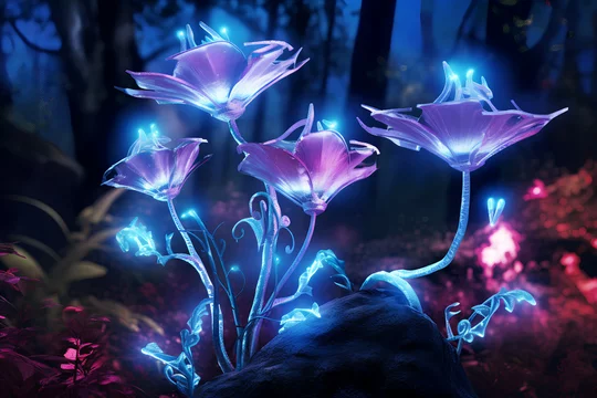 Magical-and-mystical-luminous-flowers-3