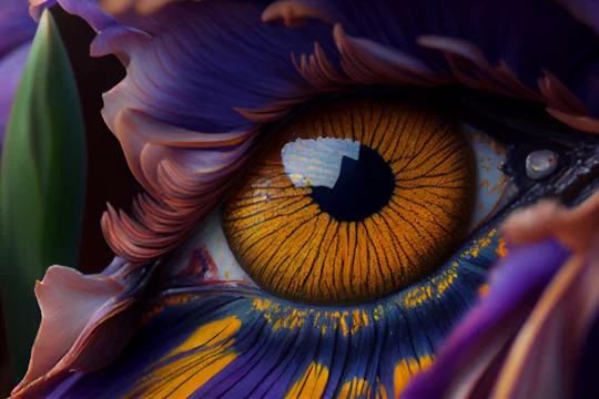 Psychedelic-flowers-with-eyeball-10
