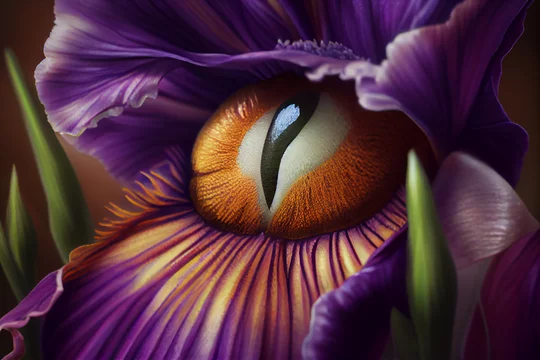 Psychedelic-flowers-with-eyeball-12