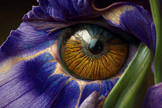 Psychedelic-flowers-with-eyeball-16