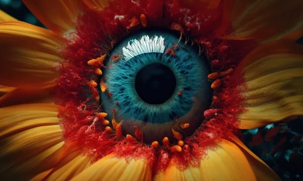 Psychedelic-flowers-with-eyeball-29