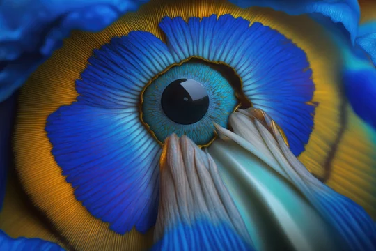 Psychedelic-flowers-with-eyeball-8