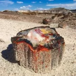 Petrified Opal Tree Trunk In Arizona Dating Back 225 Million Years 11