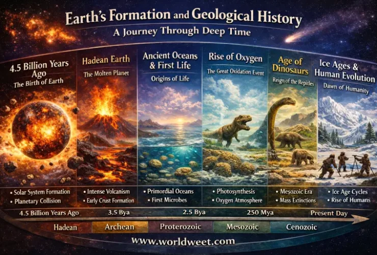Earth’s Formation And Geological History - Featured