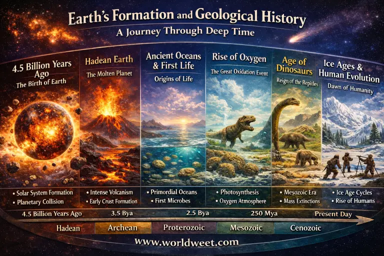 Earth’s Formation And Geological History - Featured